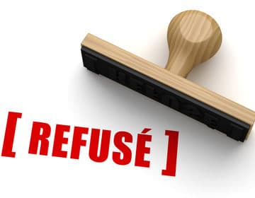 crédit refusé