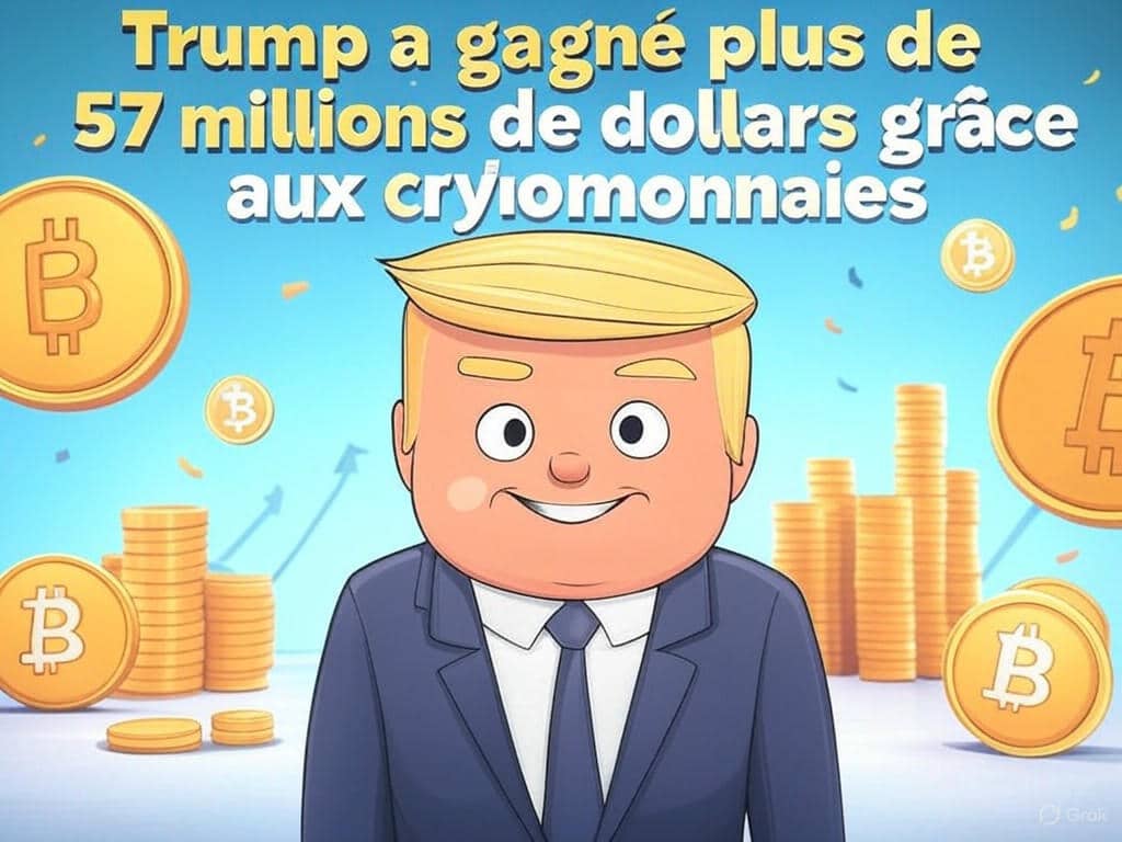 découvrez comment donald trump a réussi à générer plus de 57 millions de dollars grâce aux cryptomonnaies. un aperçu fascinant de l'implication de l'ancien président dans le monde des actifs numériques, et des implications pour l'avenir de la finance.