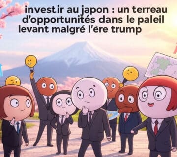 découvrez comment investir au japon, un pays riche en opportunités, même en période d'incertitude politique mondiale. explorez les avantages du marché japonais et les secteurs prometteurs qui émergent malgré l'ère trump. plongez dans une culture d'innovation et de croissance pour enrichir votre portefeuille.