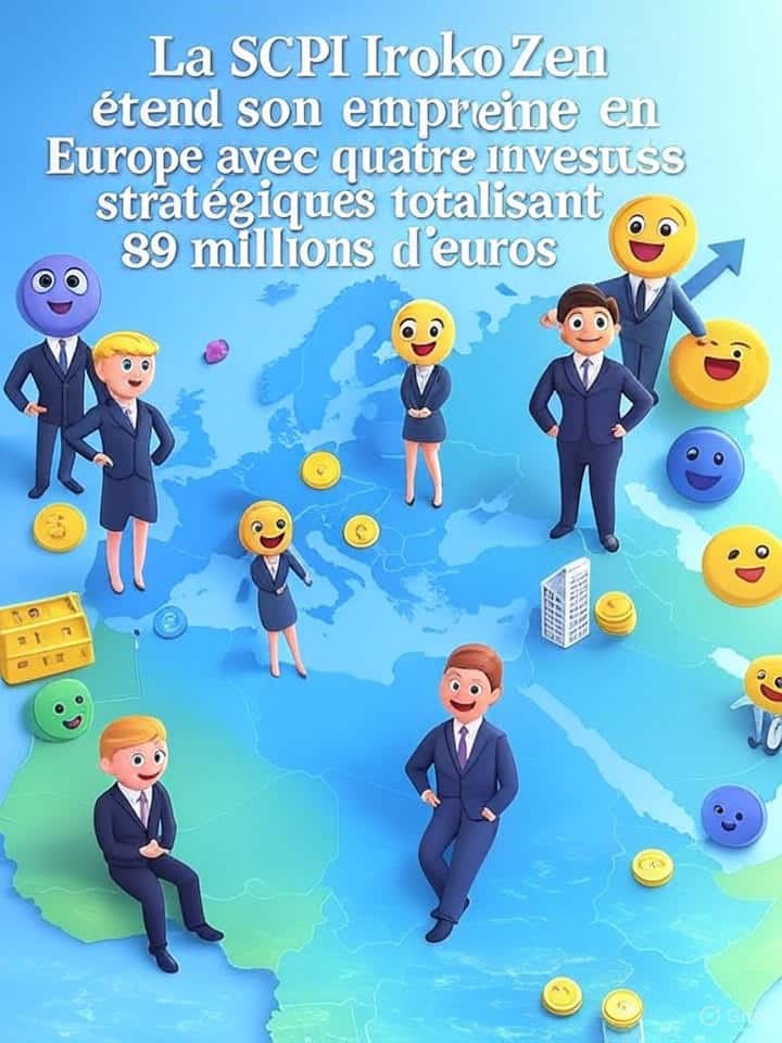 découvrez comment la scpi iroko zen renforce sa présence européenne à travers quatre nouveaux investissements stratégiques d'une valeur totale de 89 millions d'euros, démontrant ainsi son engagement dans la diversification et la croissance immobilière paneuropéenne.