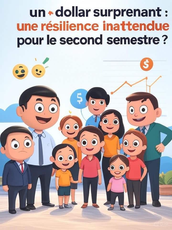 découvrez comment le dollar affiche une résilience inattendue face aux défis économiques mondiaux. analyse des perspectives et des facteurs qui pourraient influencer la devise américaine au second semestre.