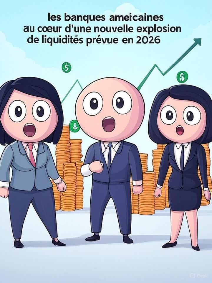 découvrez comment les banques américaines préparent une nouvelle explosion de liquidités prévue pour 2026, impactant l'économie mondiale et les marchés financiers.