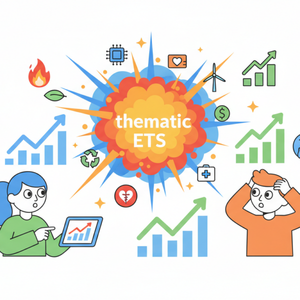 Explosion des ETF Thématiques : Vers la fin annoncée de la gestion active ? découvrez comment l'explosion des etf thématiques bouleverse l'investissement et remet en question la place de la gestion active dans les portefeuilles modernes.