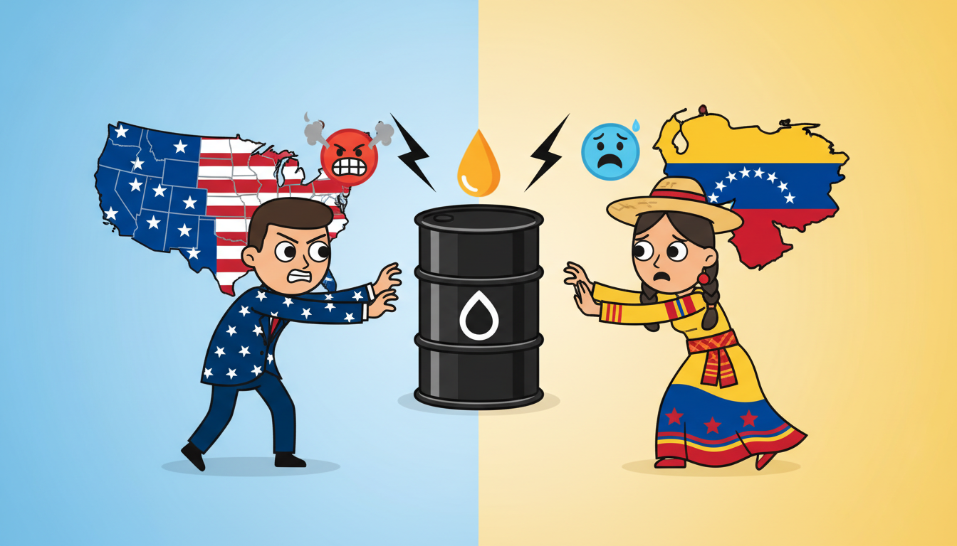 analyse des tensions croissantes entre les états-unis et le venezuela autour des enjeux pétroliers, au cœur des rivalités géopolitiques actuelles.