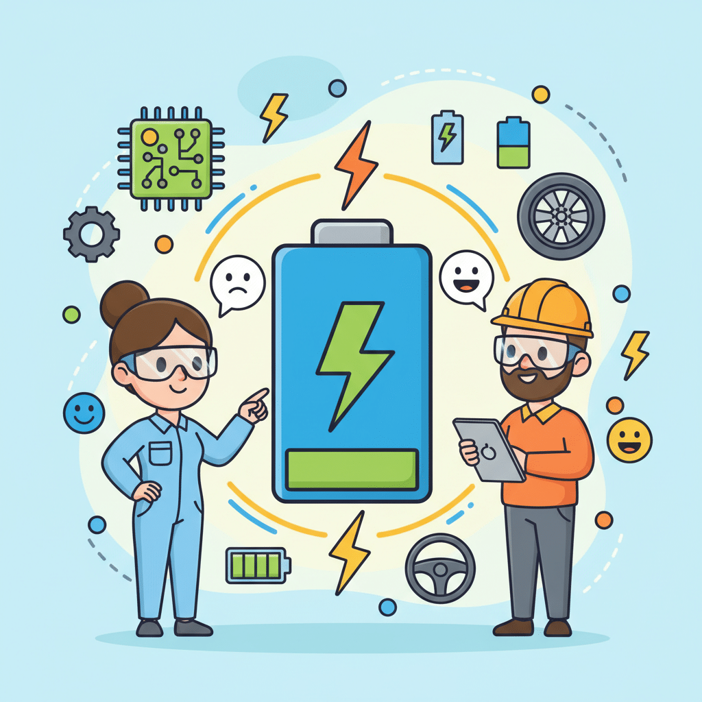 explorez les équipements essentiels des batteries électriques avec notre guide complet pour comprendre leur rôle clé dans l'industrie automobile.