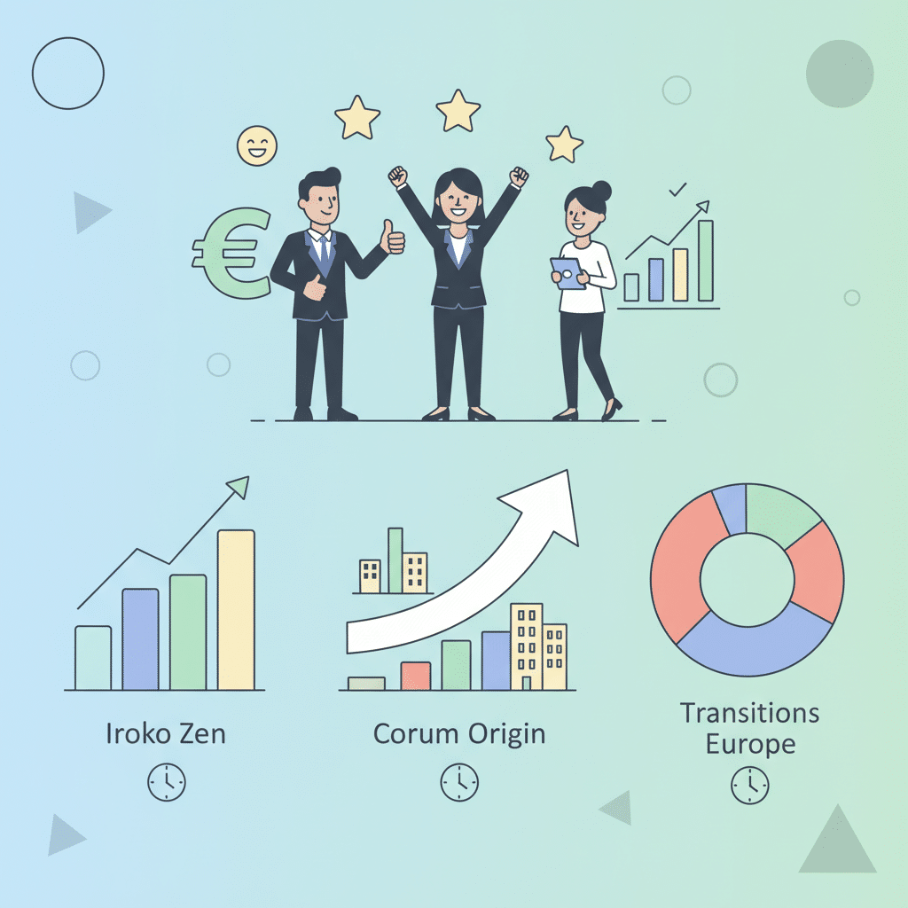 découvrez comment les scpi iroko zen, transitions europe et corum origin maintiennent leur position de leaders grâce à leurs performances exceptionnelles de collecte.
