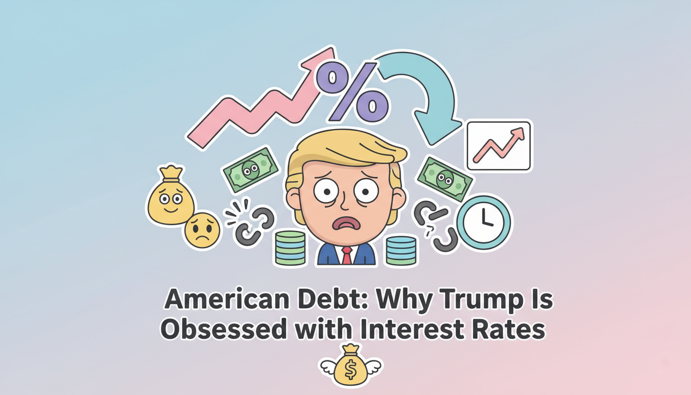 dĂ©couvrez pourquoi donald trump est obsĂ©dĂ© par les taux d'intĂ©rĂȘt dans le contexte de la dette amĂ©ricaine et les enjeux Ă©conomiques qui en dĂ©coulent.