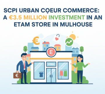 découvrez la scpi urban cœur commerce et son investissement stratégique de 3,5 millions d'euros dans un magasin etam à mulhouse, alliant rentabilité et dynamisme du commerce local.