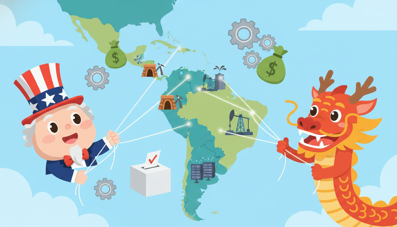 analyse du scrutin tendu en amérique latine, au cœur des enjeux liés aux ressources minières stratégiques et à la rivalité grandissante entre la chine et les états-unis.