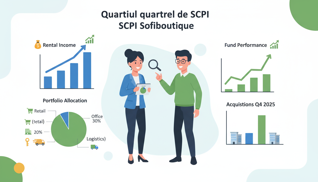 découvrez une analyse complète et détaillée du rapport trimestriel de la scpi sofiboutique pour le dernier trimestre 2025, avec les performances, les évolutions et les perspectives d’investissement.
