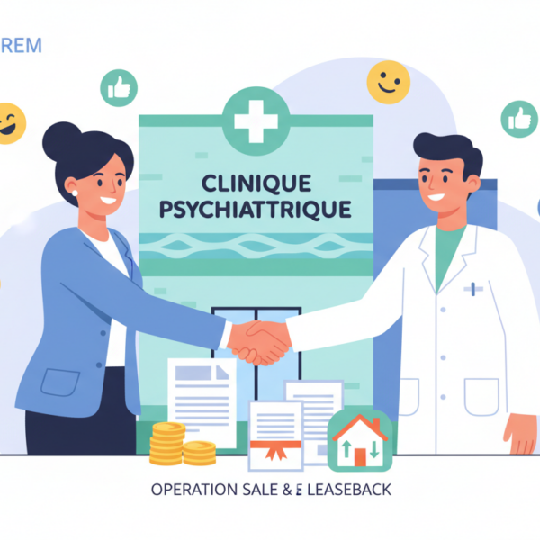la française rem renforce son portefeuille immobilier avec l'acquisition innovante d'une clinique psychiatrique à loos, réalisée via une opération de vente et location-retour, alliant performance et stratégie immobilière.