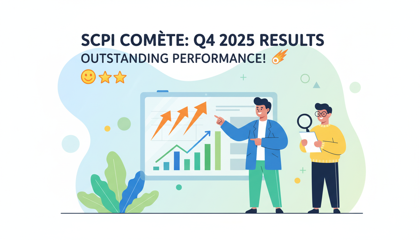 découvrez les résultats financiers détaillés de la scpi « comète » pour le 4e trimestre 2025, incluant performances, rendements et perspectives d'investissement.