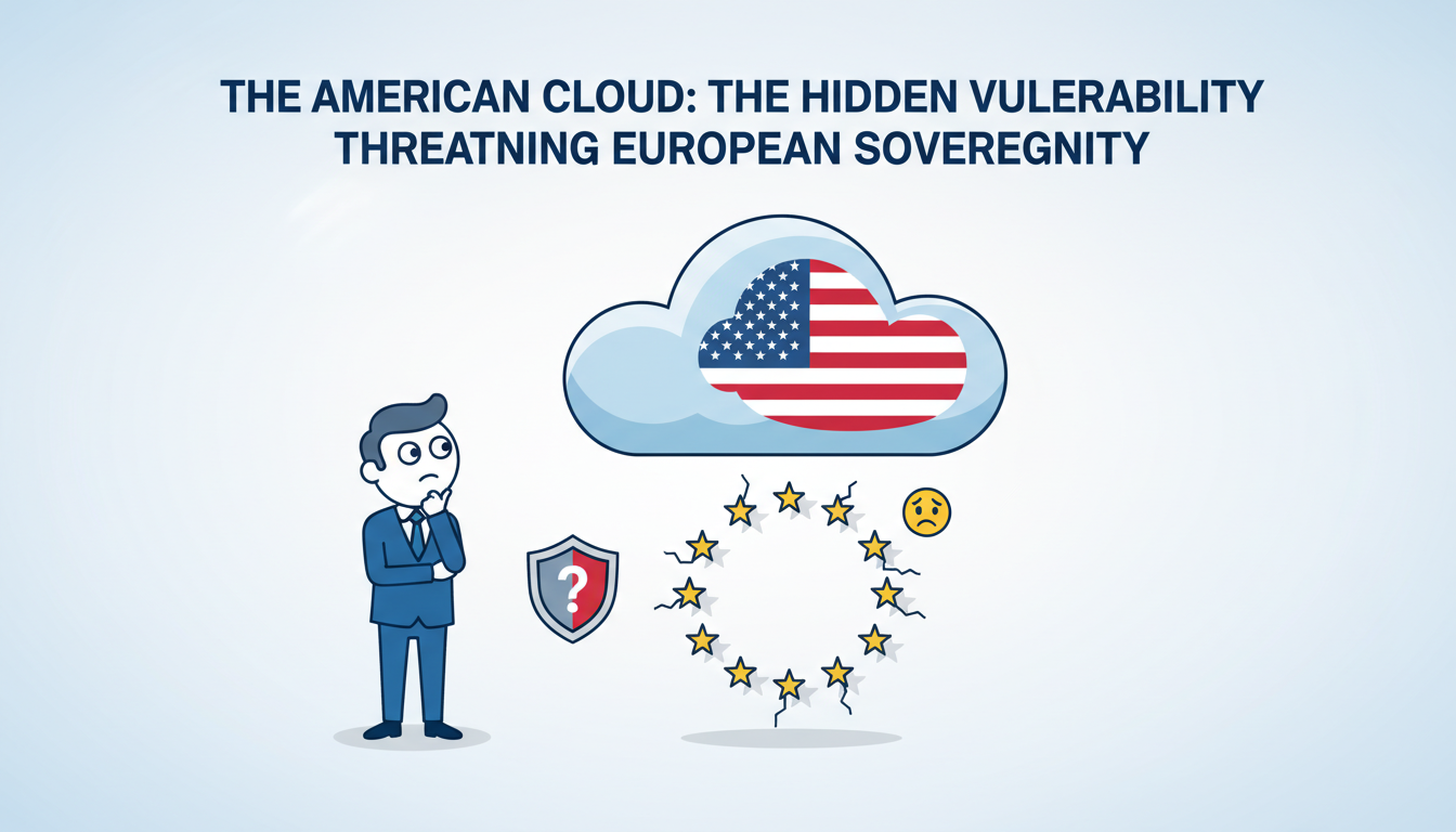 découvrez comment le cloud américain représente une vulnérabilité majeure pour la souveraineté numérique européenne et les enjeux liés à la protection des données.