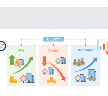 analyse détaillée des fluctuations significatives de la collecte des unités de compte immobilières au troisième trimestre 2025, pour mieux comprendre les tendances du marché immobilier.