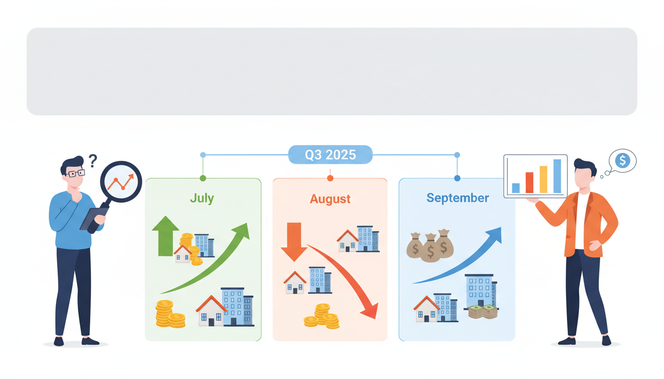 analyse détaillée des fluctuations significatives de la collecte des unités de compte immobilières au troisième trimestre 2025, pour mieux comprendre les tendances du marché immobilier.