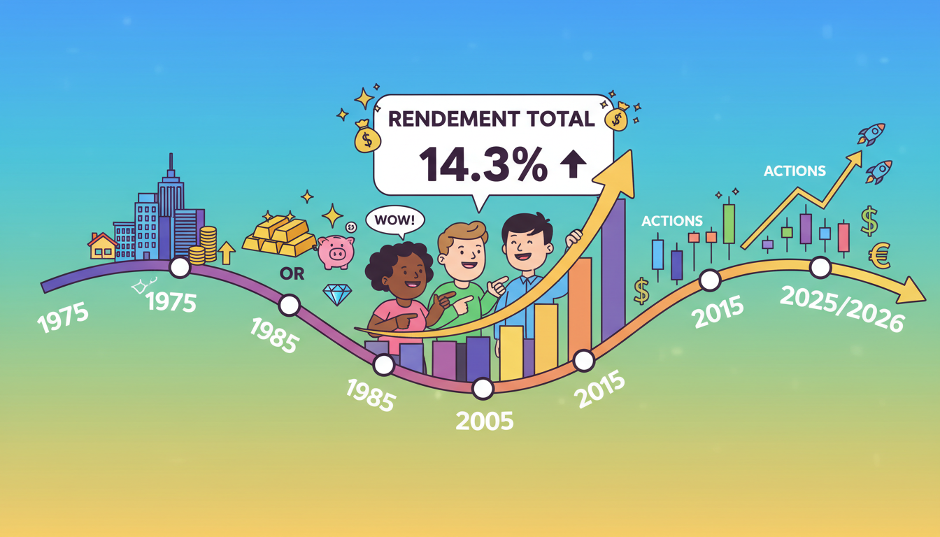 découvrez une analyse comparative approfondie des rendements des scpi, de l'or et des actions sur un demi-siècle pour mieux orienter vos investissements.