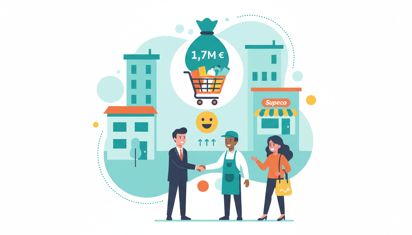 urban cœur commerce investit 1,7 million d’euros pour revitaliser le magasin supeco de gardanne, offrant une nouvelle dynamique commerciale et un meilleur service aux clients.