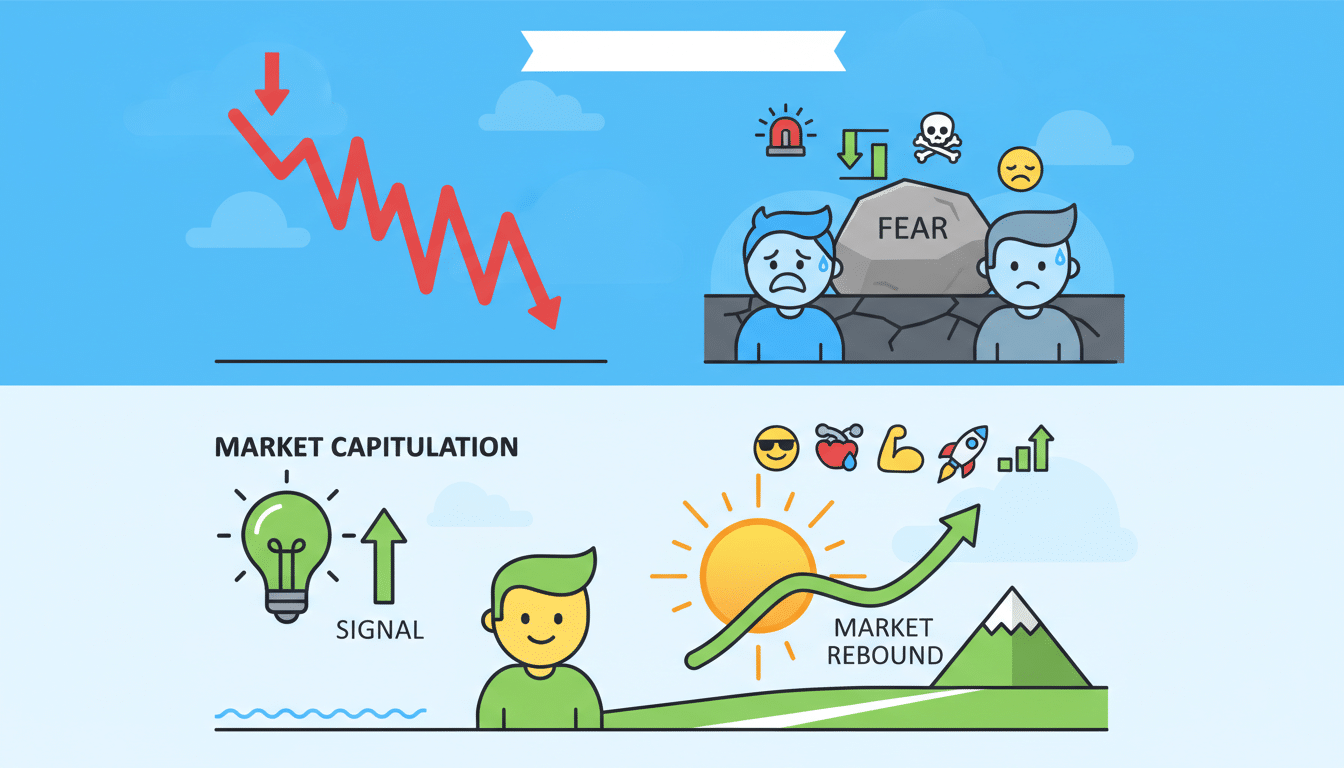 découvrez comment reconnaître les signaux indiquant la fin d'une capitulation sur les marchés financiers pour prendre des décisions d'investissement éclairées.