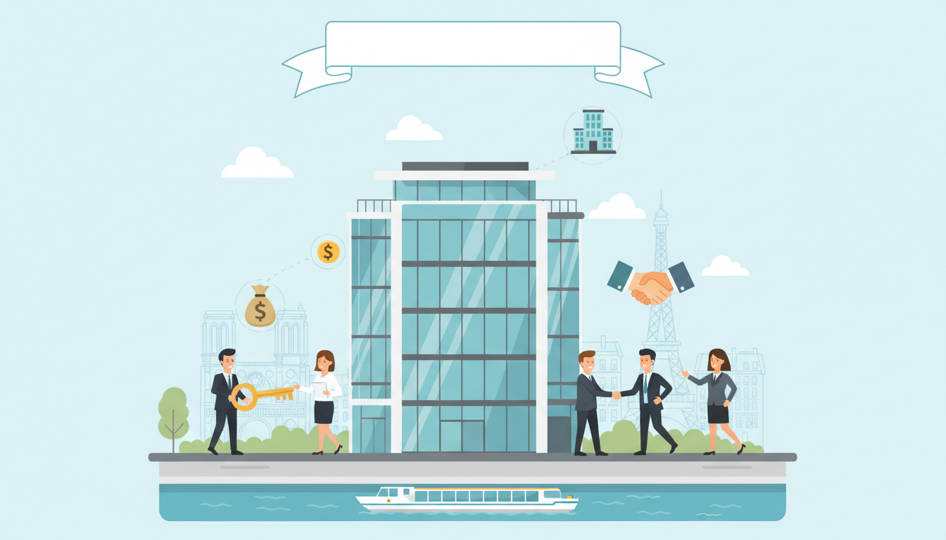 immorente acquiert un immeuble de bureaux stratégique au cœur du quartier central des affaires parisien pour 16,5 millions d'euros, renforçant ainsi son portefeuille immobilier dans un emplacement clé.