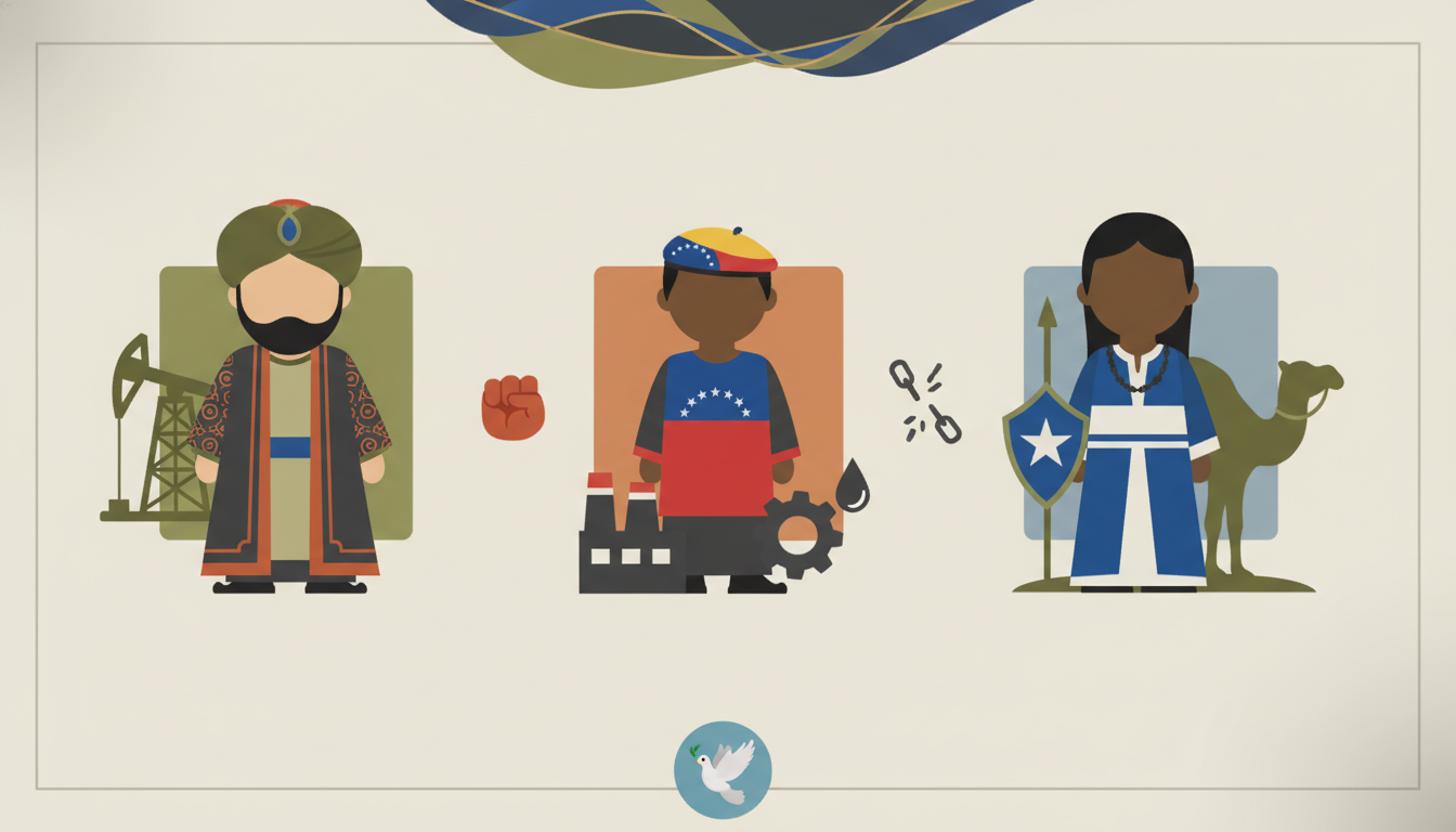 analyse approfondie de la doctrine de guerre de trump à travers les cas de l'iran, du venezuela et de la somalie, mettant en lumière ses ruptures systémiques et leurs implications géopolitiques.