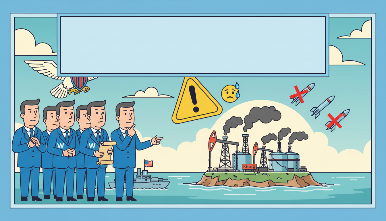 découvrez pourquoi washington préfère menacer l'île pétrolière de kharg plutôt que de l'anéantir, entre enjeux géopolitiques et stratégies énergétiques.