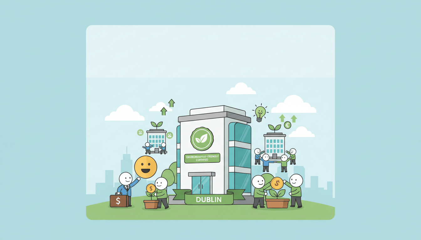 la scpi eden investit 6,99 millions d'euros dans l'acquisition d'un immeuble de bureaux certifié à dublin, renforçant ainsi son portefeuille immobilier de qualité.