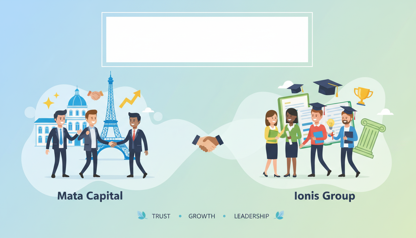 mata capital cède un établissement éducatif prestigieux à paris au groupe ionis, leader de l'enseignement supérieur, renforçant ainsi son positionnement dans le secteur de l'éducation.
