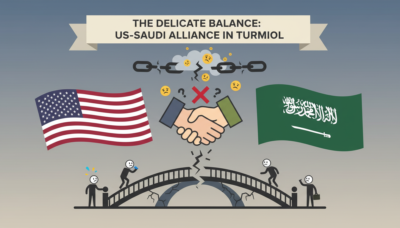 découvrez les raisons actuelles qui ébranlent l'alliance stratégique entre washington et riyad, et les implications géopolitiques de ce changement majeur.