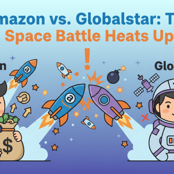 amazon prépare une offensive stratégique en visant le rachat de globalstar, intensifiant ainsi la compétition dans le secteur spatial pour dominer les technologies de communication par satellite.