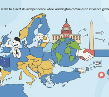 découvrez comment l'europe cherche à renforcer son indépendance tout en naviguant dans l'influence persistante de washington, un acteur incontournable sur la scène internationale.