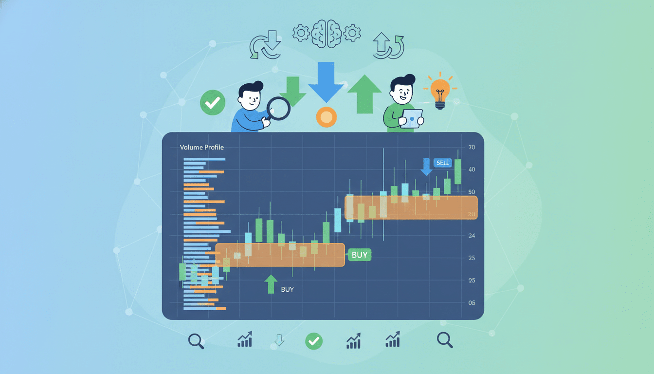 découvrez comment le volume profile peut vous aider à identifier les meilleurs points d'entrée et de sortie en trading, un outil essentiel pour optimiser vos stratégies.