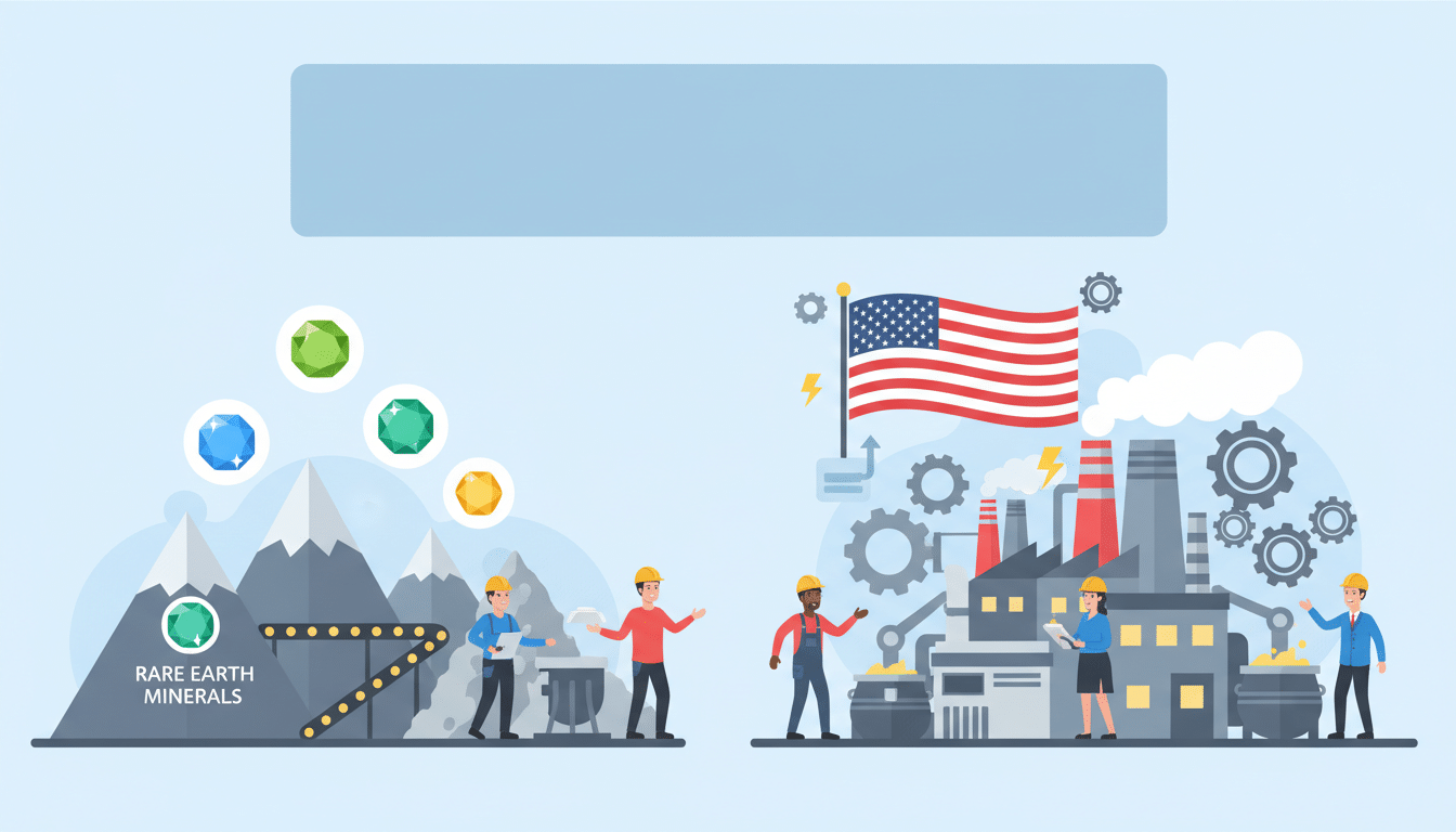 découvrez comment washington renforce son arsenal industriel des terres rares pour atteindre l'indépendance stratégique face à la chine, en sécurisant ses approvisionnements et en stimulant l'innovation nationale.