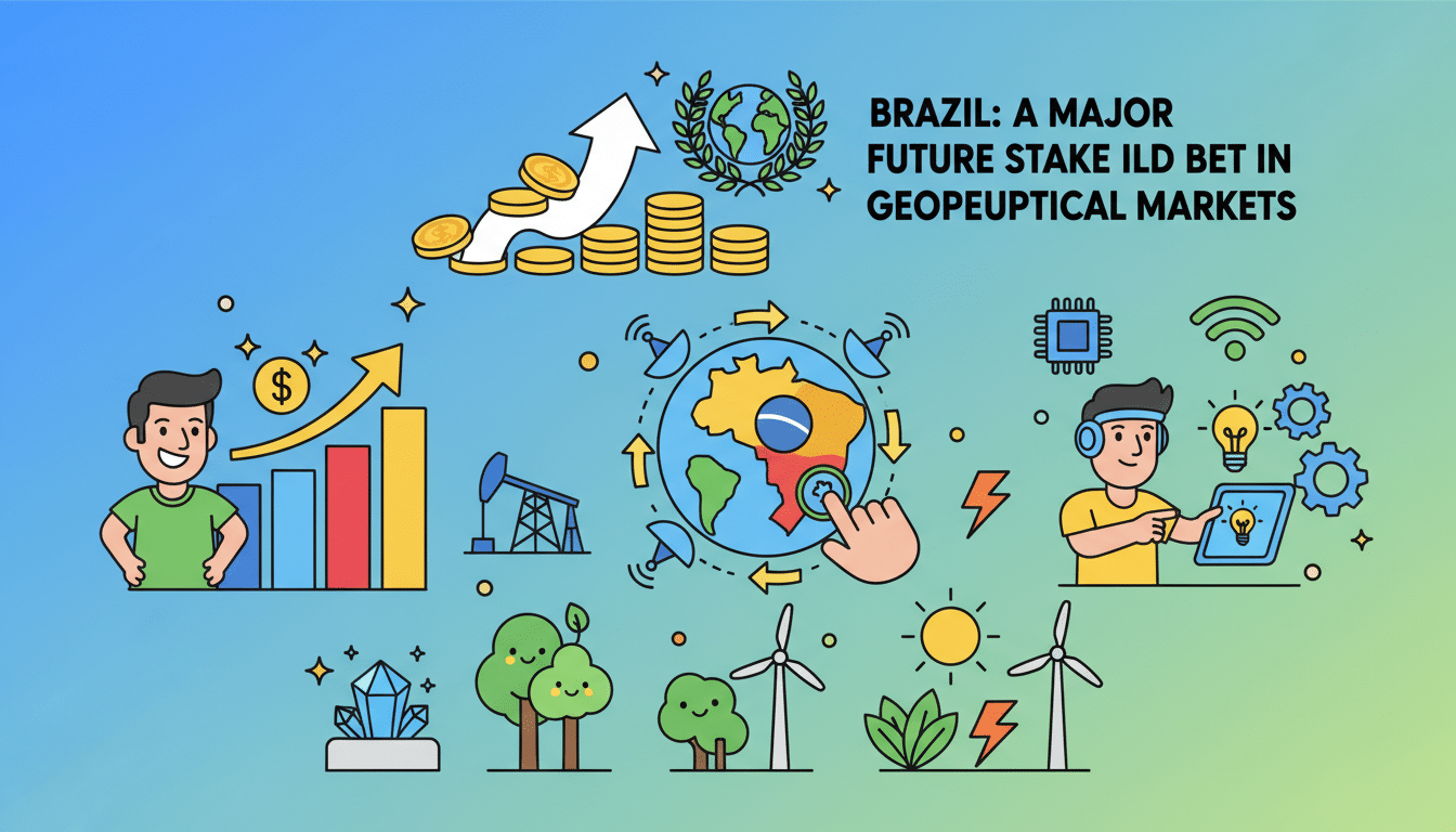 découvrez pourquoi le brésil s'impose comme un enjeu majeur et un pari audacieux dans les dynamiques géopolitiques mondiales, influençant les marchés et les stratégies internationales.
