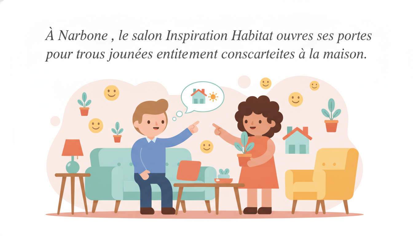 Découvrez le salon inspiration habitat à narbonne, un rendez vous de trois jours dédié aux tendances, innovations et conseils pour votre maison ne manquez pas cet événement incontournable pour tous les passionnés d'habitat