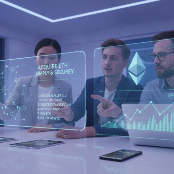 Ethereum expliqué : Comprendre l'ETH et les étapes pour l'acquérir en toute simplicité Découvrez ce qu'est ethereum, comprenez le fonctionnement de l'eth et suivez un guide simple pour l'acquérir facilement et en toute sécurité