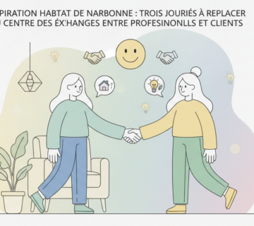 Participez au salon inspiration habitat de narbonne, un événement de trois jours dédié à privilégier les échanges humains entre professionnels et clients, pour des projets de vie personnalisés et inspirants