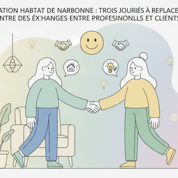 Le Salon Inspiration Habitat de Narbonne : Trois jours dédiés à replacer l’humain au centre des échanges entre professionnels et clients Participez au salon inspiration habitat de narbonne, un événement de trois jours dédié à privilégier les échanges humains entre professionnels et clients, pour des projets de vie personnalisés et inspirants
