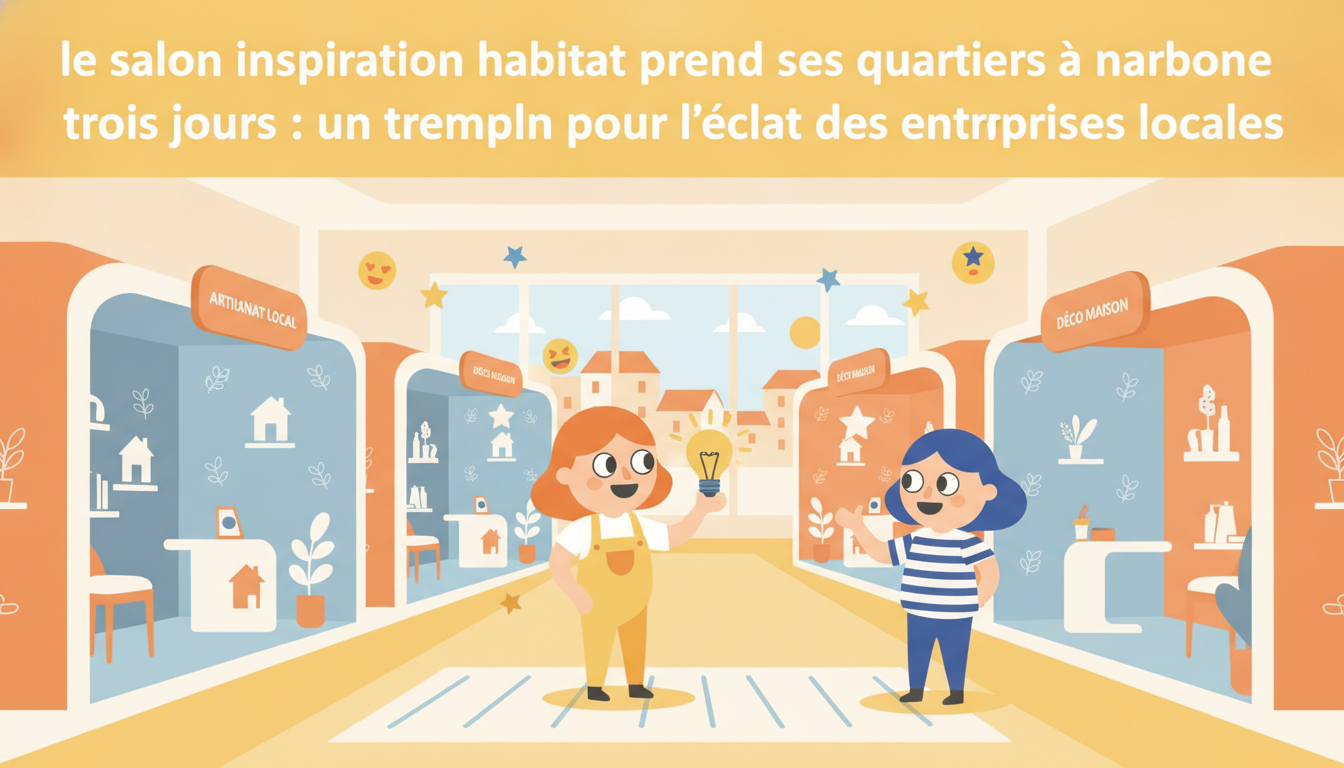 Découvrez le salon inspiration habitat à narbonne, un événement de trois jours mettant en lumière les entreprises locales et leurs innovations pour votre habitat 