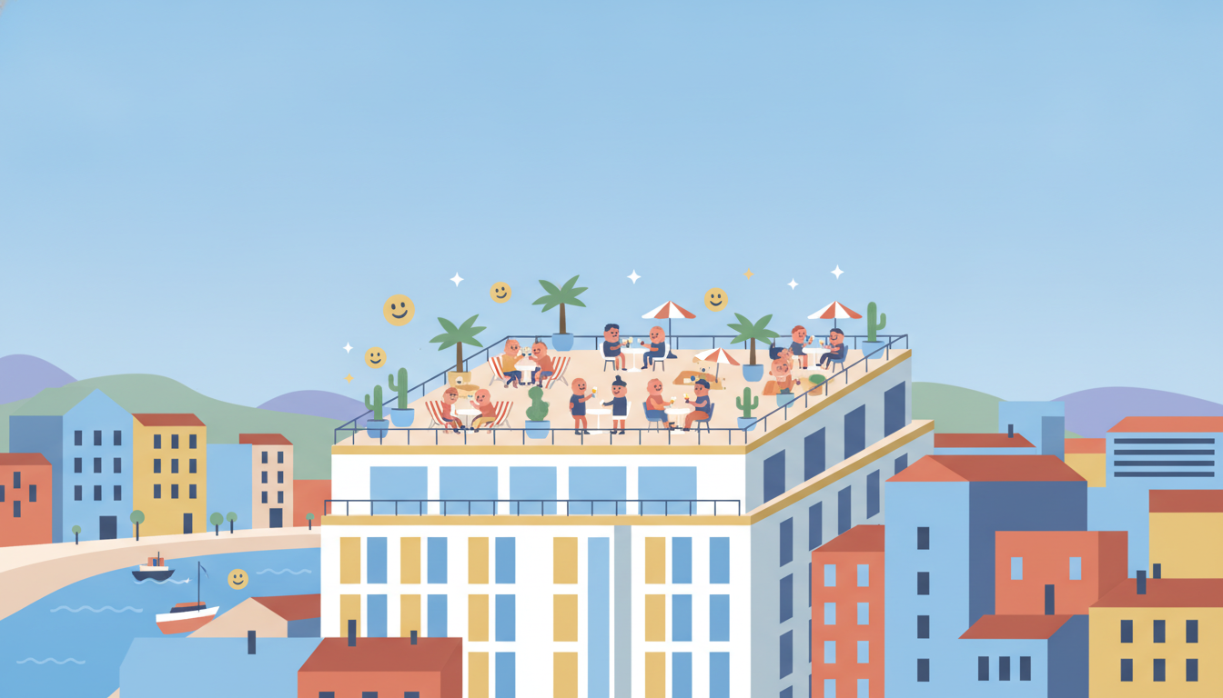 Découvrez à narbonne un nouvel hôtel de luxe exceptionnel, équipé de l'un des plus grands rooftops de france, offrant une expérience unique alliant confort et vues panoramiques
