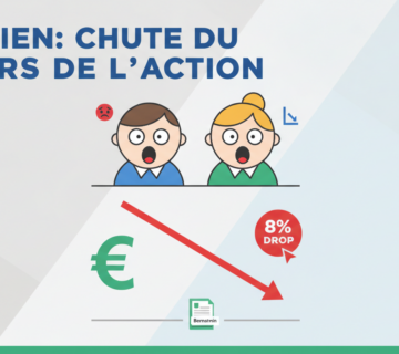 Viridien chute d'environ 8 % suite à la révision à la baisse de l'objectif de cours par bernstein, désormais fixé à 130 euros, impactant les perspectives des investisseurs 