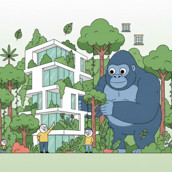 À Narbonne, une résidence de prestige intégrera une jungle urbaine peuplée d’un King-Kong géant Découvrez à narbonne une résidence de prestige unique intégrant une jungle urbaine spectaculaire avec un king kong géant, alliant nature et architecture innovante