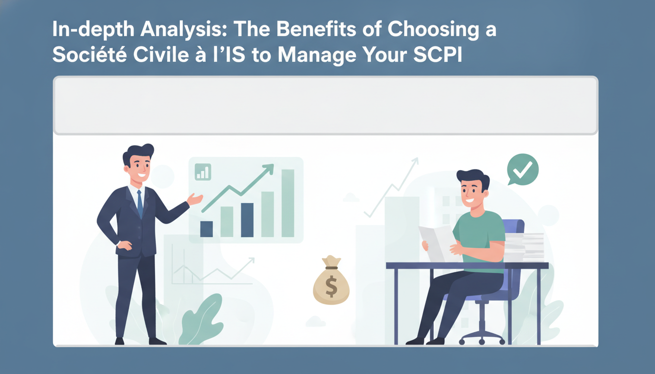 Découvrez les avantages clés d’opter pour une société civile à l’impôt sur les sociétés (is) pour gérer efficacement vos scpi, à travers une analyse approfondie détaillant fiscalité, gestion et optimisation 