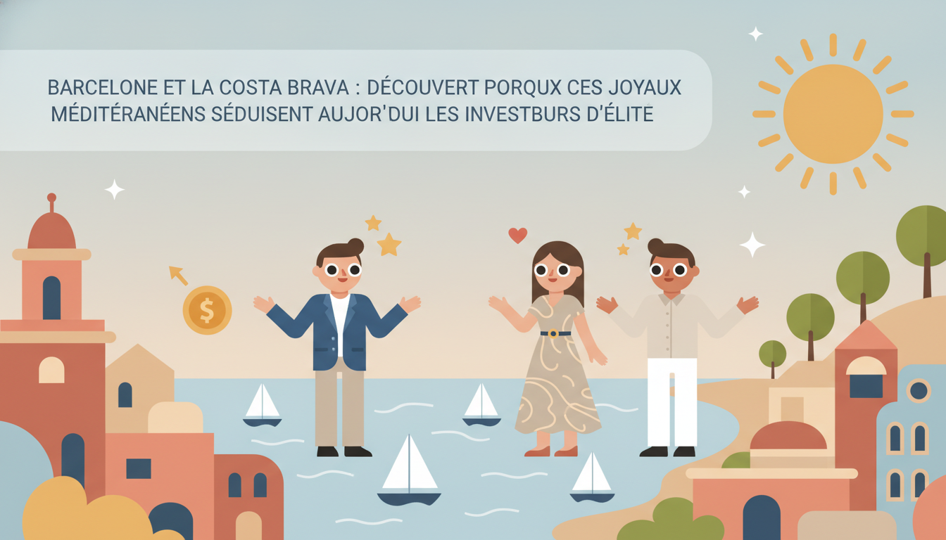 Explorez pourquoi barcelone et la costa brava attirent les investisseurs d'élite avec leur charme méditerranéen, leurs opportunités économiques et leur qualité de vie exceptionnelle 