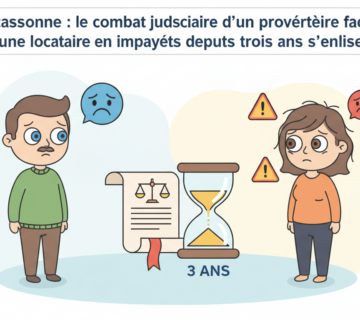 Découvrez le combat judiciaire compliqué d'un propriétaire à carcassonne contre une locataire en impayés depuis trois ans, une affaire qui s'enlise malgré les démarches engagées