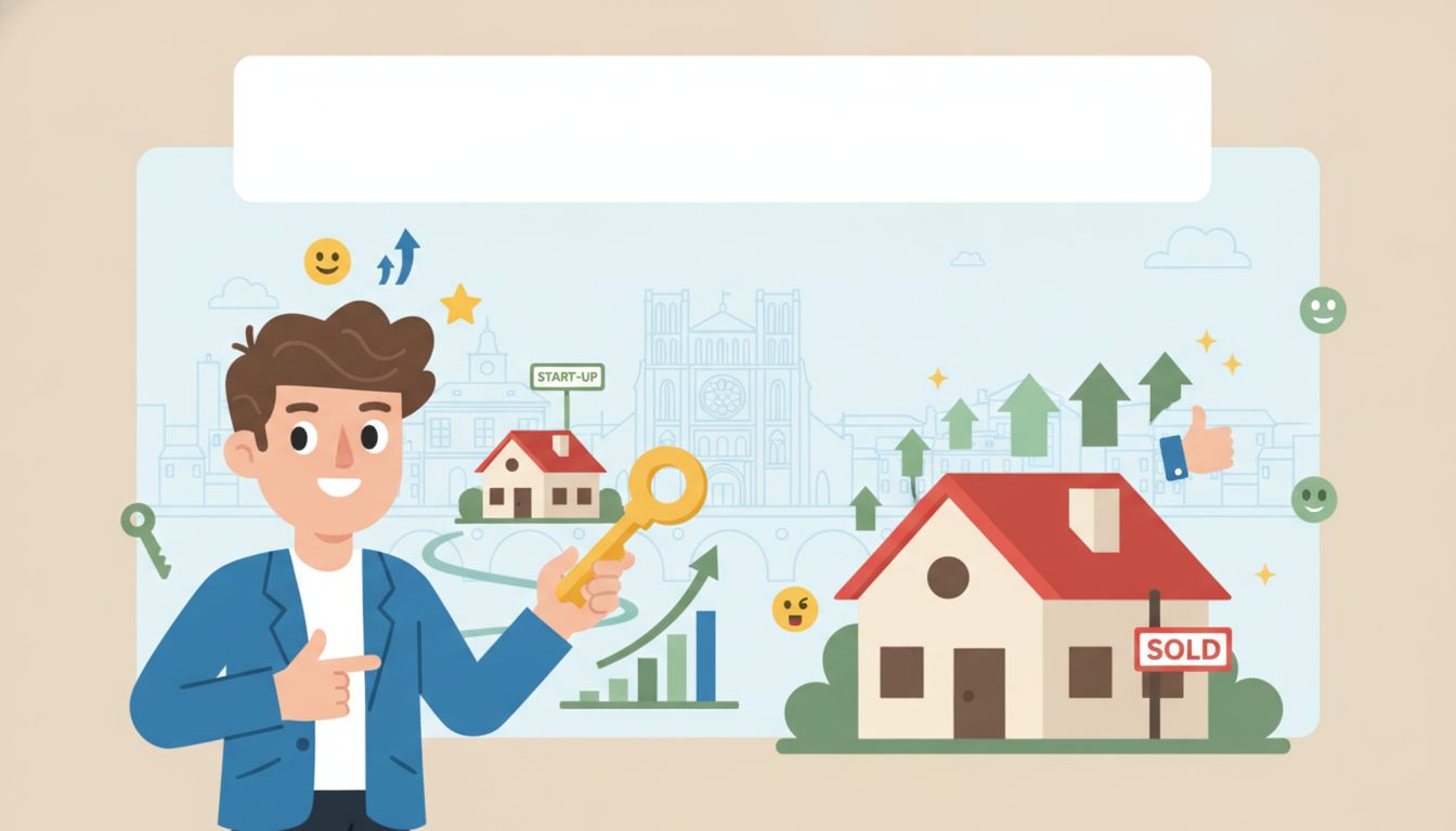 Découvrez l'histoire inspirante d'un jeune agent immobilier qui reprend l'entreprise où il a commencé sa carrière et réussit à conquérir le marché immobilier de narbonne 