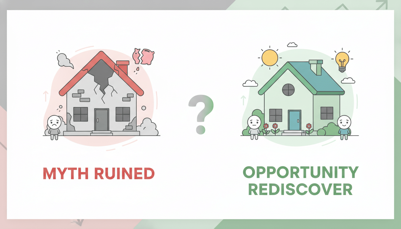 Explorez les réalités actuelles de l'immobilier : mythe de la rentabilité remis en question ou opportunité à saisir pour investir intelligemment